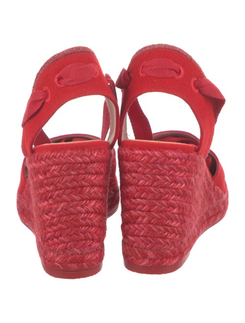 Stuart Weitzman Canvas D'Orsay Pumps