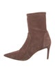 Stuart Weitzman Suede Sock Boots