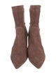 Stuart Weitzman Suede Sock Boots