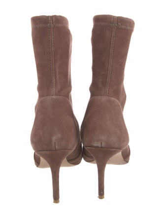 Stuart Weitzman Suede Sock Boots