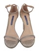 Stuart Weitzman Glitter Glitter Accents Sandals