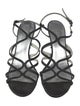 Stuart Weitzman Glitter Accents Sandals