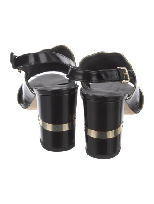 Stuart Weitzman Leather Slingback Sandals