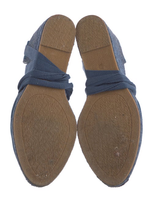 Stuart Weitzman Canvas D'Orsay Pumps