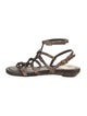 Stuart Weitzman Leather Gladiator Sandals