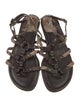 Stuart Weitzman Leather Gladiator Sandals