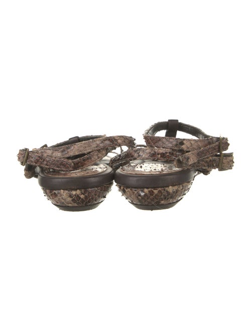 Stuart Weitzman Leather Gladiator Sandals