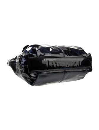 Stuart Weitzman Patent Leather Top Handle Bag