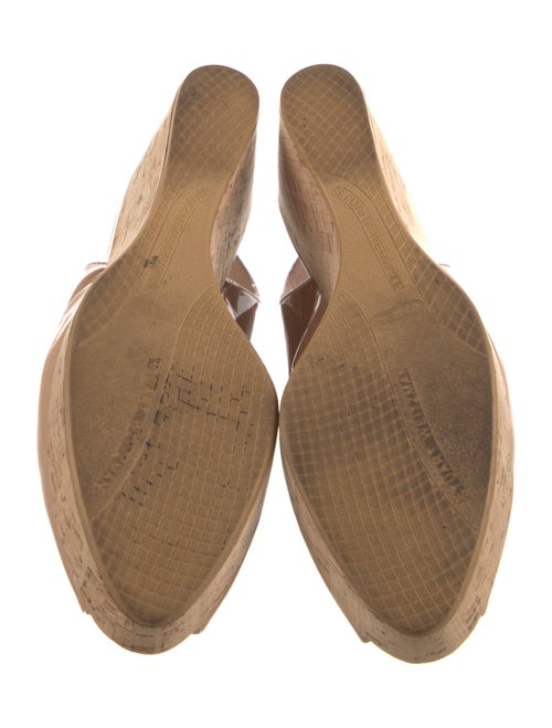 Stuart Weitzman Patent Leather Slingback Pumps