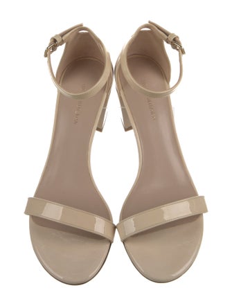 Stuart Weitzman Patent Leather Sandals