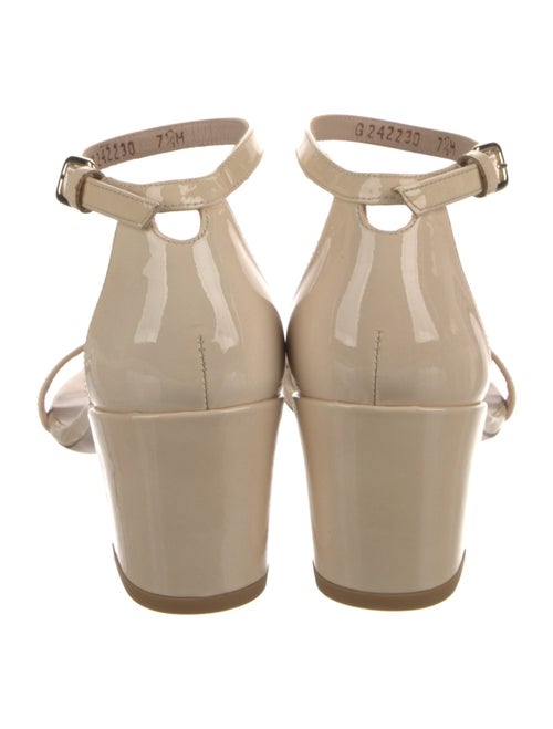 Stuart Weitzman Patent Leather Sandals