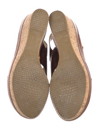 Stuart Weitzman Leather Slingback Sandals