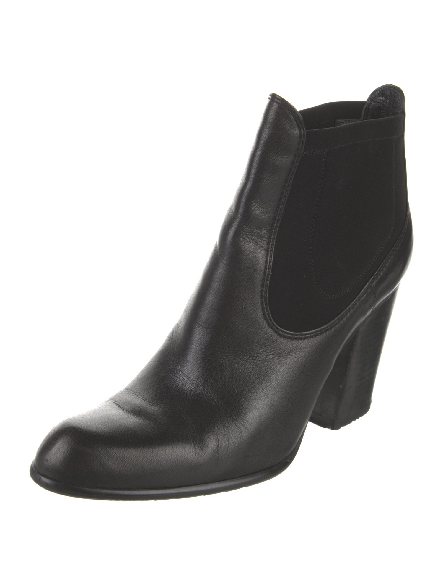 Stuart Weitzman Leather Chelsea Boots