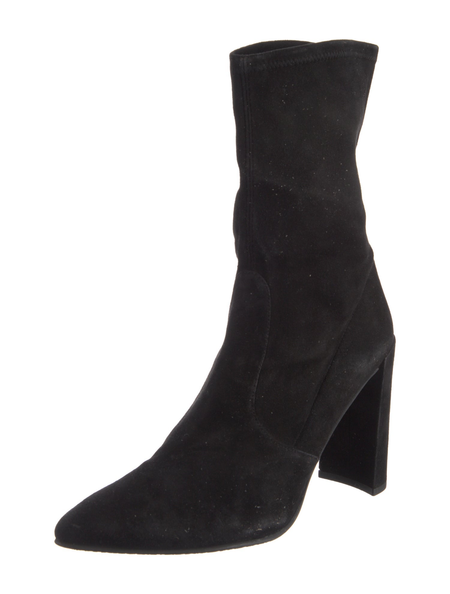 Stuart Weitzman Suede Sock Boots