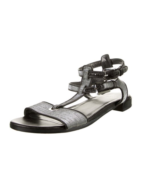 Stuart Weitzman Leather Gladiator Sandals