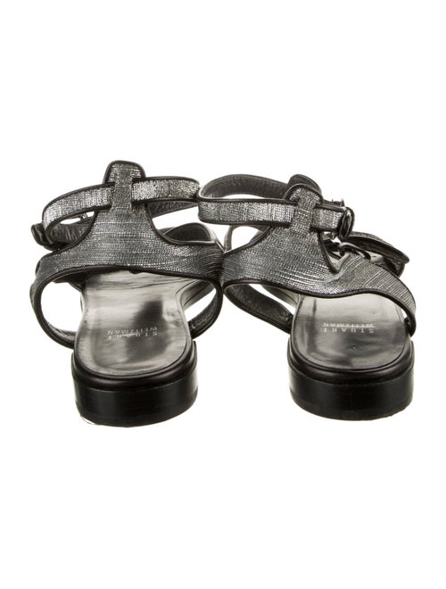 Stuart Weitzman Leather Gladiator Sandals