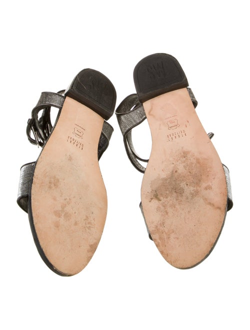 Stuart Weitzman Leather Gladiator Sandals