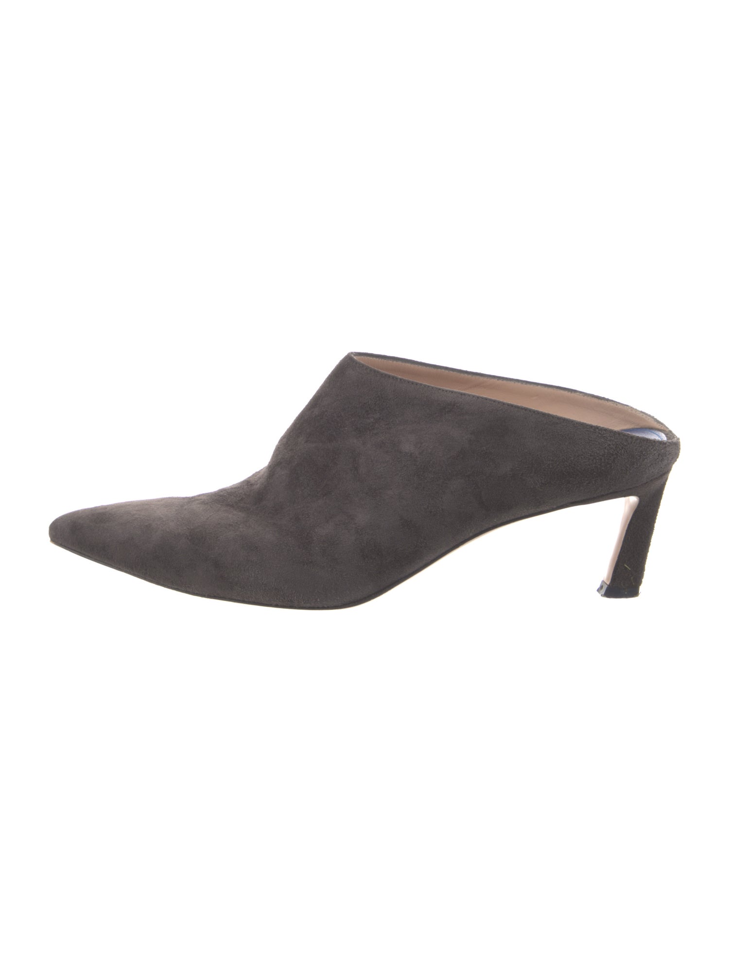 Stuart Weitzman Suede Mules