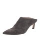 Stuart Weitzman Suede Mules
