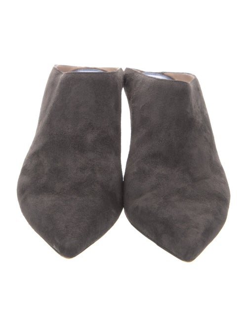 Stuart Weitzman Suede Mules