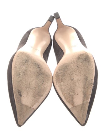 Stuart Weitzman Suede Mules