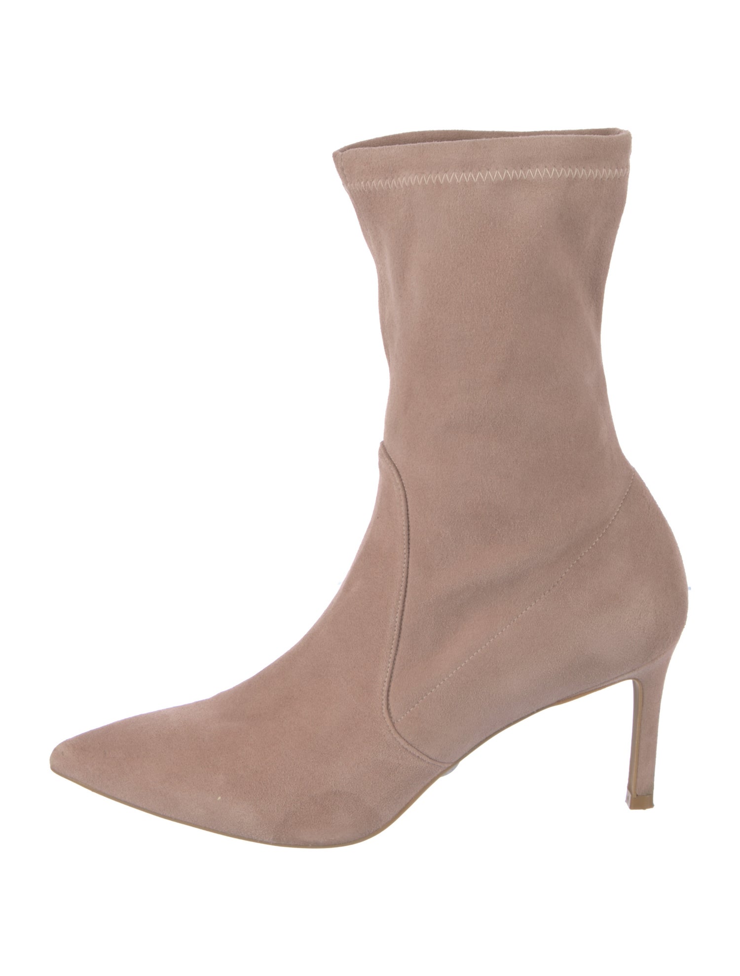 Stuart Weitzman Suede Sock Boots