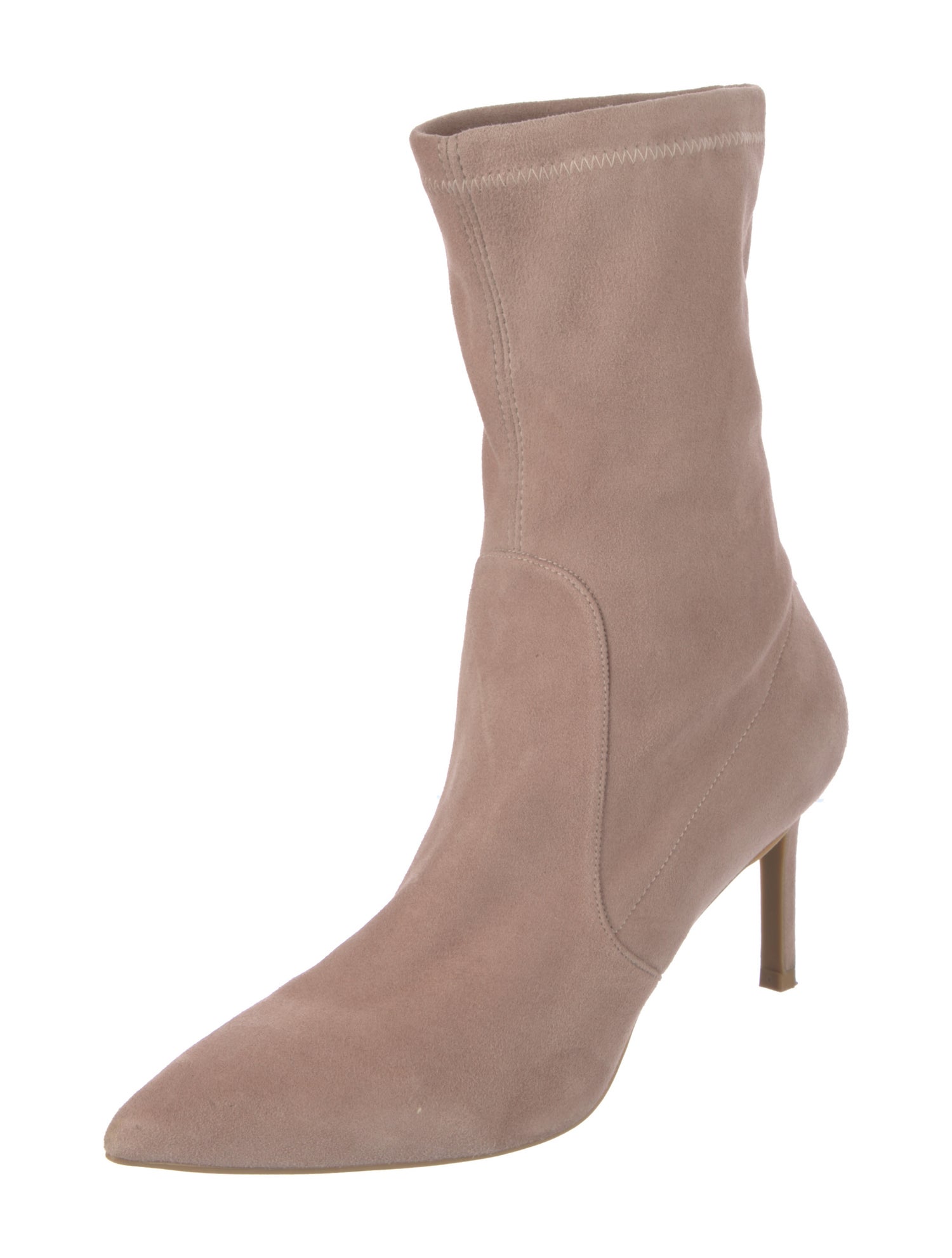 Stuart Weitzman Suede Sock Boots