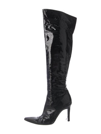 Stuart Weitzman Patent Leather Boots