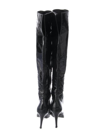 Stuart Weitzman Patent Leather Boots