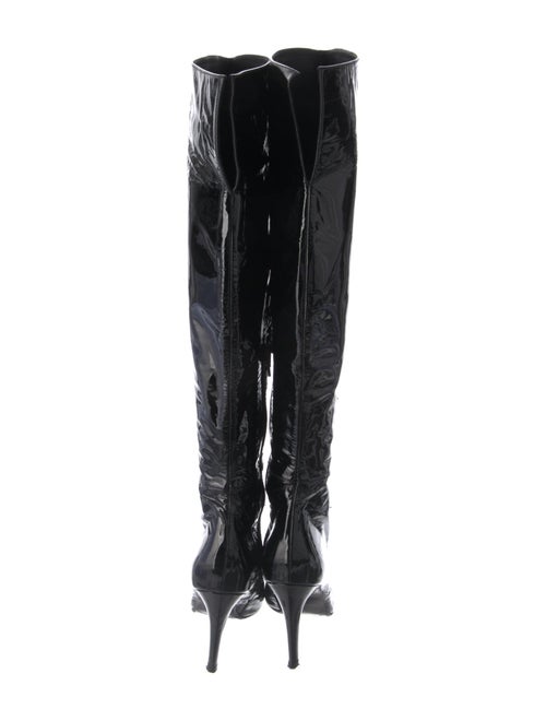 Stuart Weitzman Patent Leather Boots