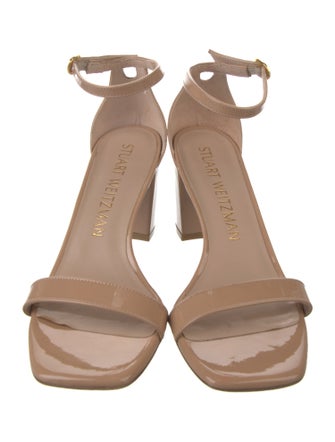 Stuart Weitzman Patent Leather Sandals