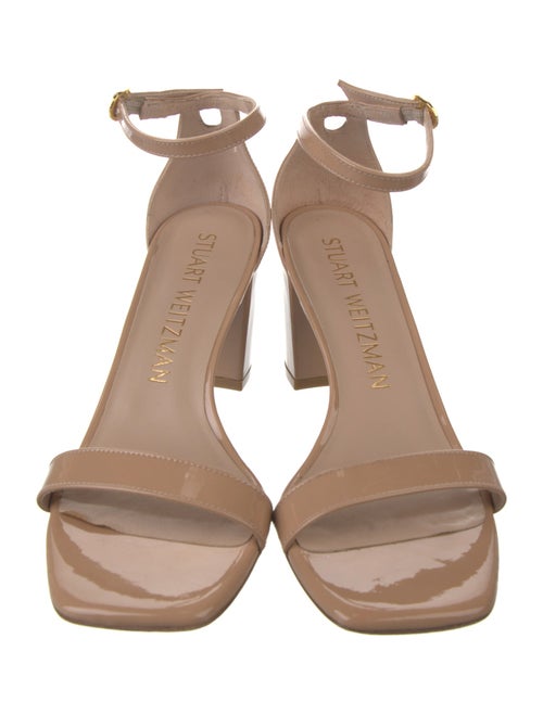 Stuart Weitzman Patent Leather Sandals
