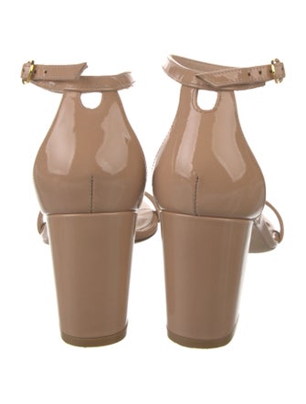 Stuart Weitzman Patent Leather Sandals