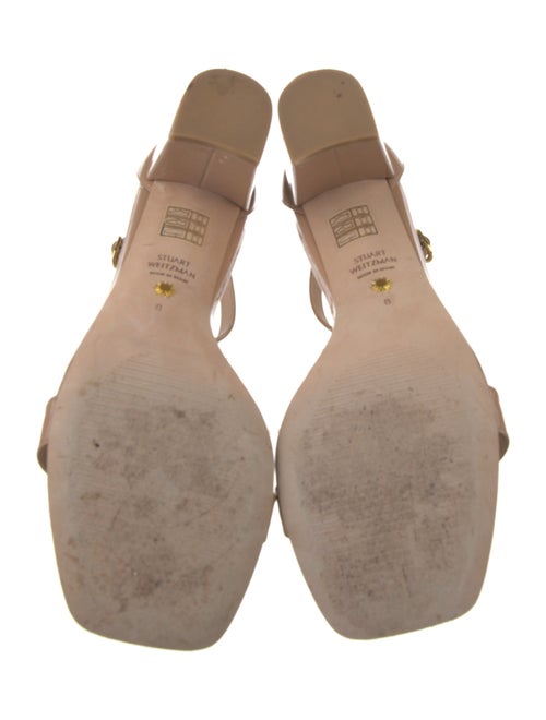 Stuart Weitzman Patent Leather Sandals