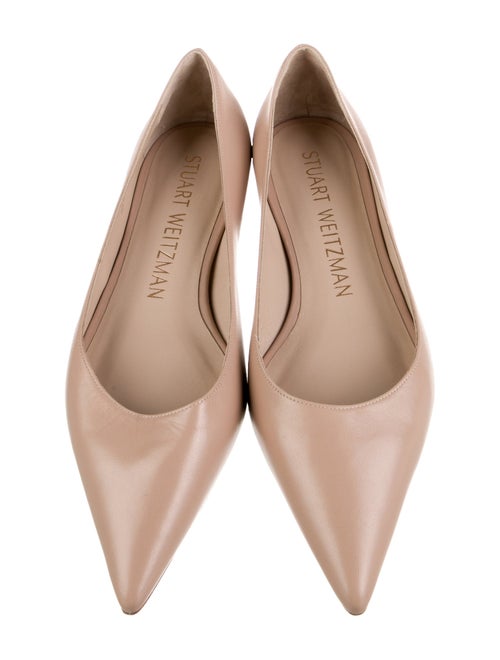 Stuart Weitzman Leather Ballet Flats