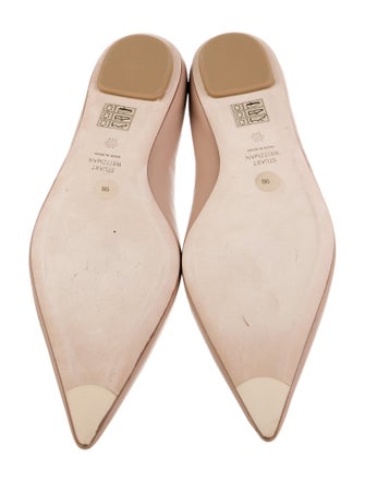 Stuart Weitzman Leather Ballet Flats