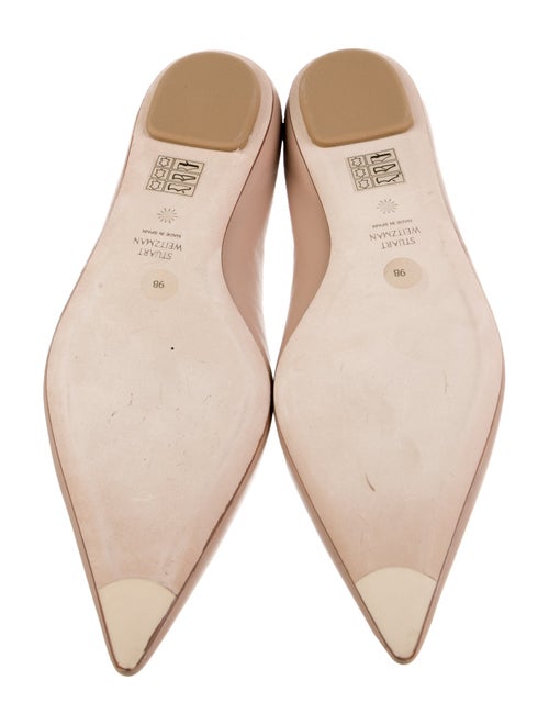 Stuart Weitzman Leather Ballet Flats
