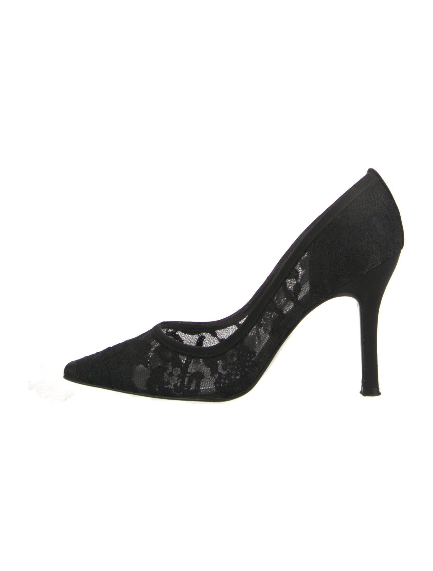 Stuart Weitzman Lace Lace Pattern Pumps