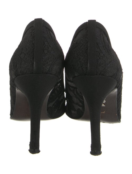 Stuart Weitzman Lace Lace Pattern Pumps