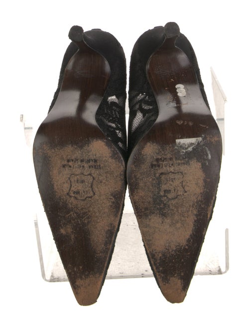 Stuart Weitzman Lace Lace Pattern Pumps