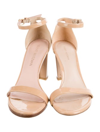 Stuart Weitzman Patent Leather Sandals