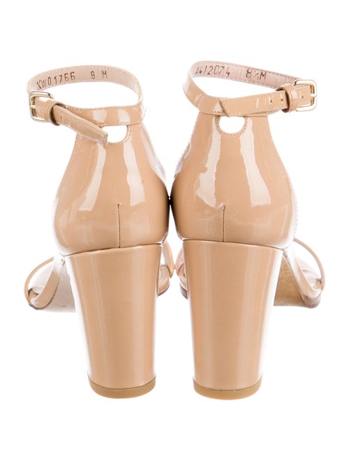 Stuart Weitzman Patent Leather Sandals