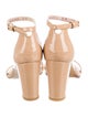 Stuart Weitzman Patent Leather Sandals
