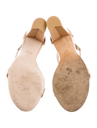 Stuart Weitzman Patent Leather Sandals