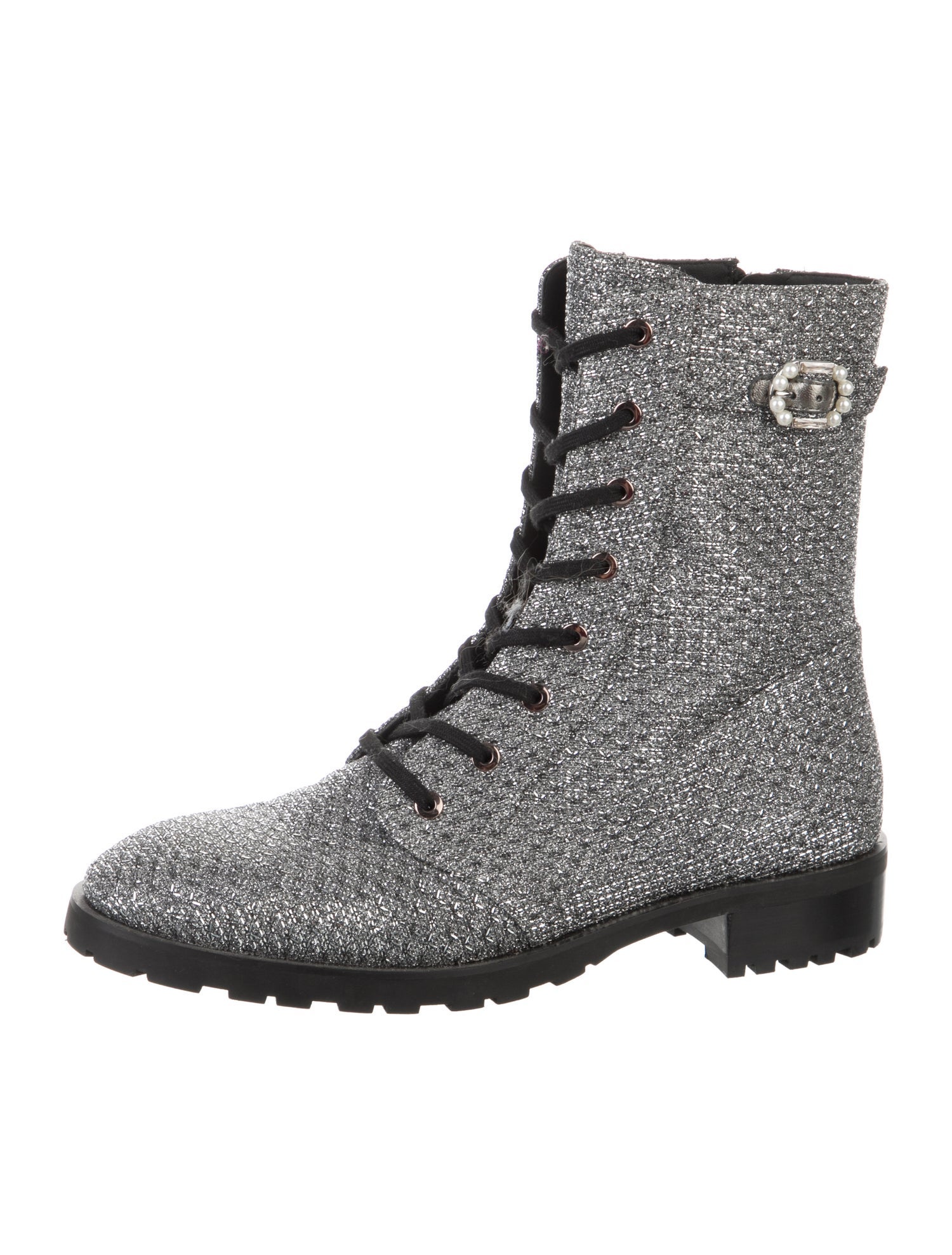 Stuart Weitzman Combat Boots