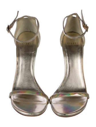 Stuart Weitzman Patent Leather Sandals