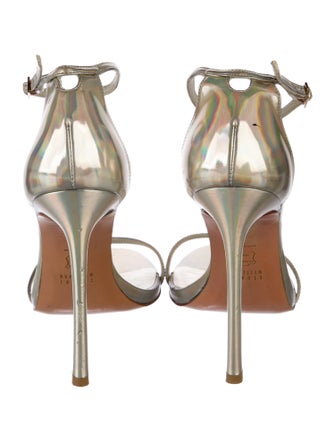 Stuart Weitzman Patent Leather Sandals