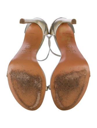 Stuart Weitzman Patent Leather Sandals
