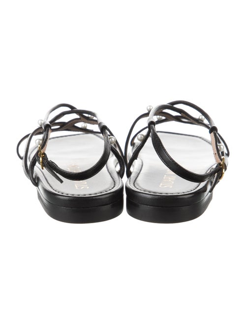 Stuart Weitzman Leather Slingback Sandals