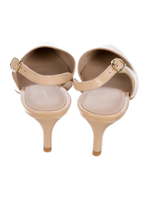 Stuart Weitzman Patent Leather Slingback Pumps